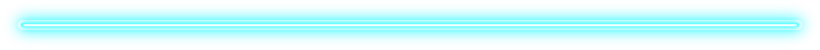 Cyan neon line